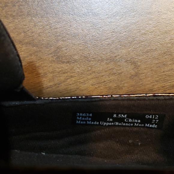 Clark's Bendable Brown Crocodile Loafers - Picture 5 of 5